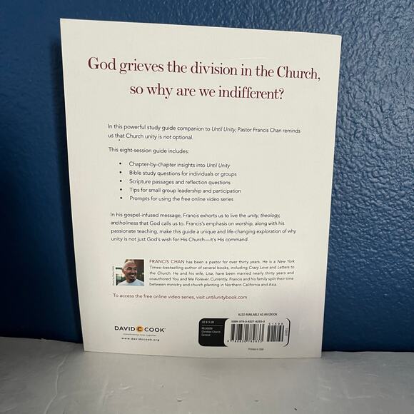 Until Unity” Study Guide by Francis Chan - First Edition (2021) - Picture 2 of 8